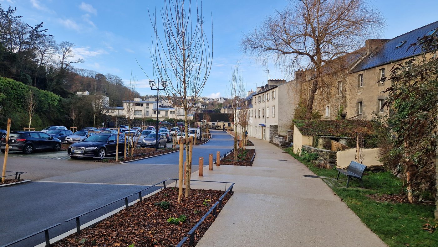 Morlaix — Du parc à la ville