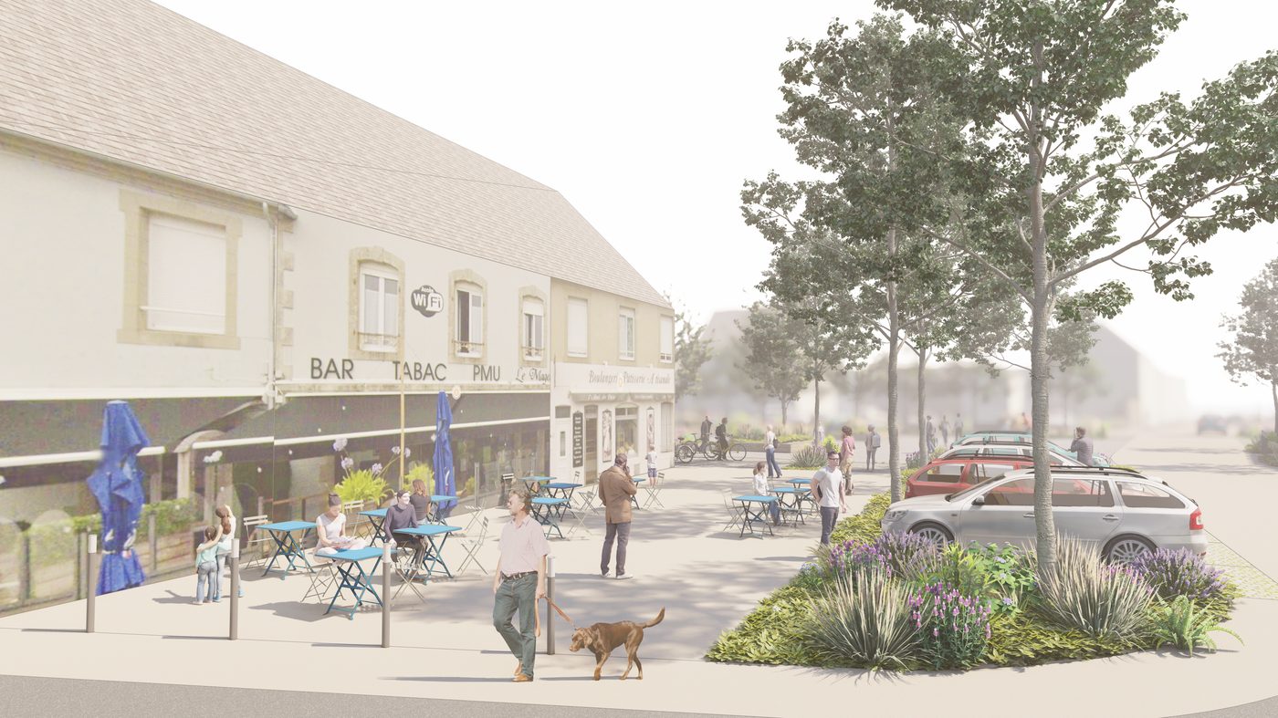 Telgruc-sur-Mer — Une place mieux partagée