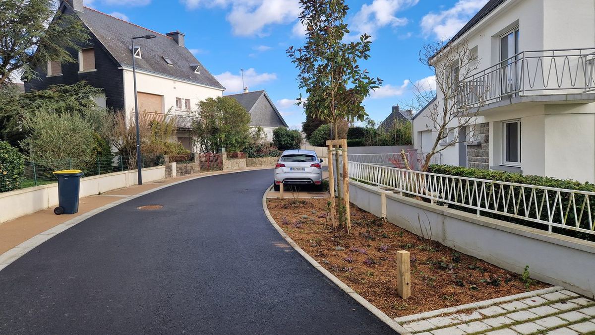 Caudan, Quartier de Pont Youan : vue 1