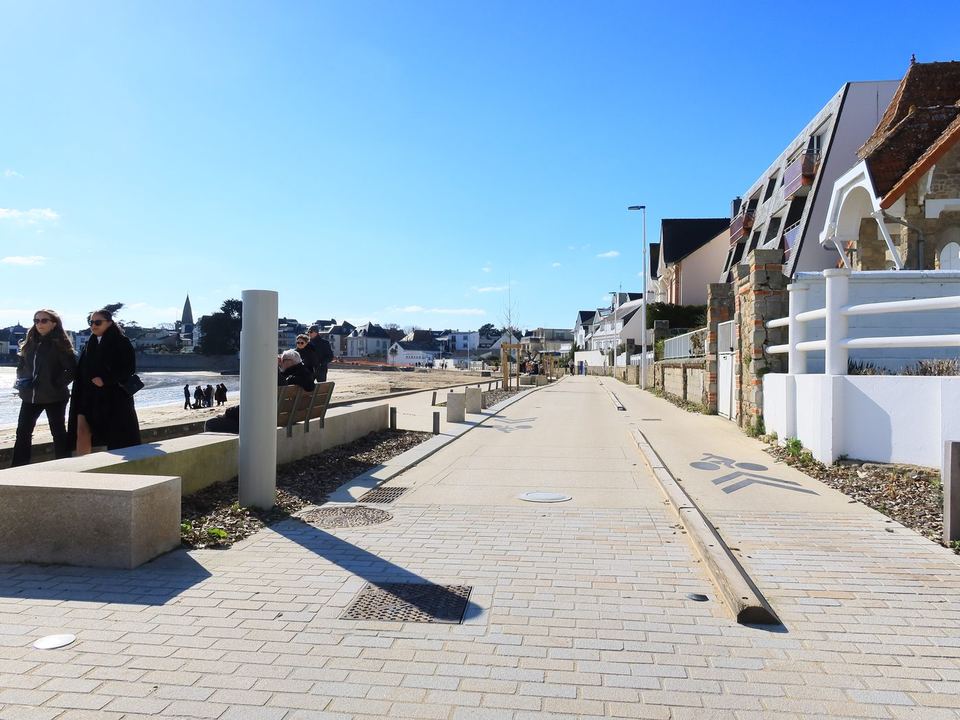 Larmor-Plage, Aménagement de bord de mer : vue 5
