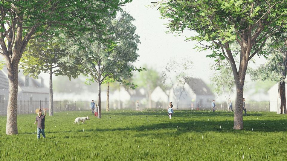 Le Moustoir, Un hameau en développement : vue 3