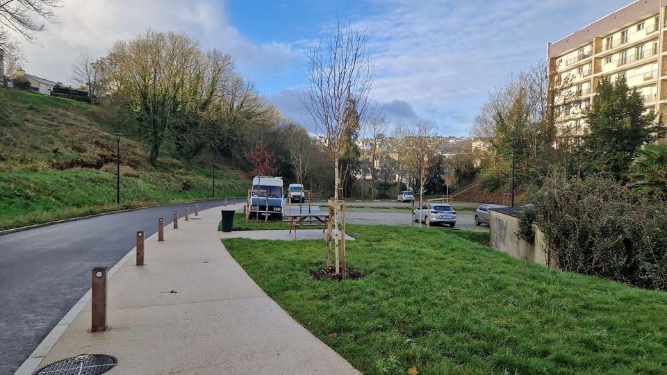 Morlaix, Du parc à la ville : vue 3