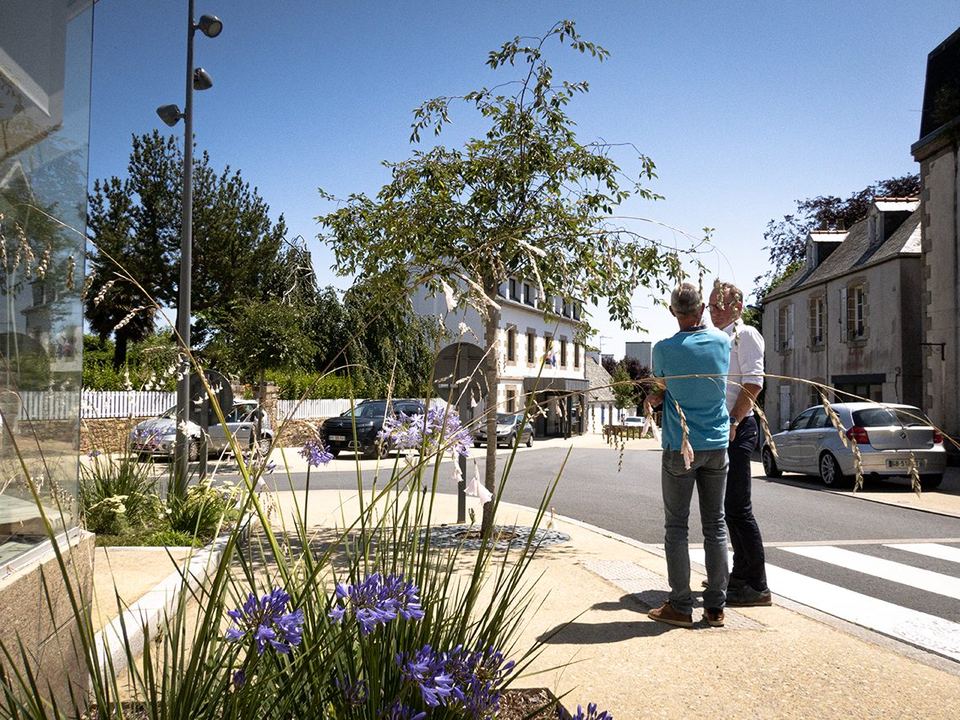 Plougasnou, Étendre le centre bourg : vue 2