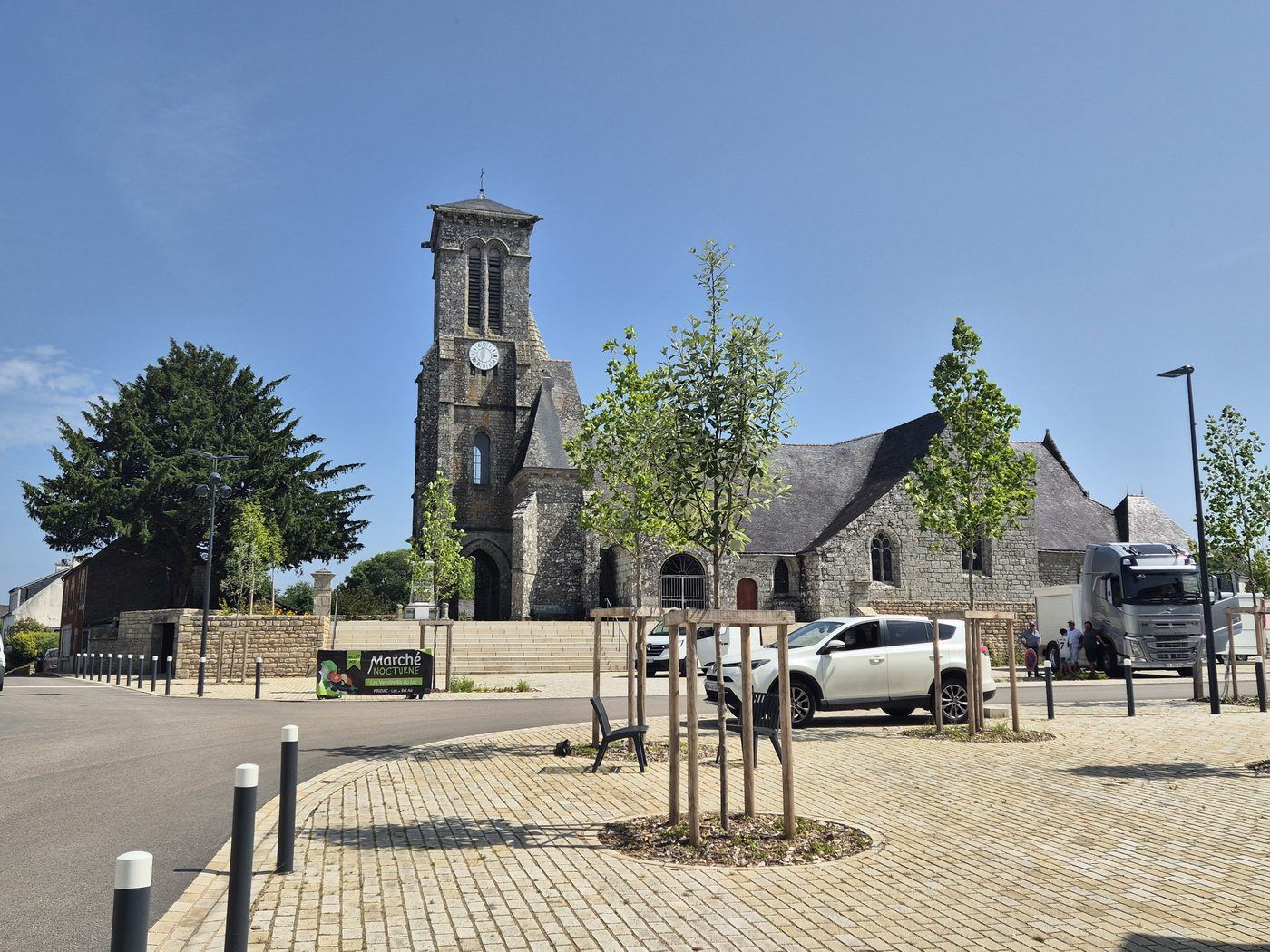 Priziac, Aménagement du centre bourg et des entrées