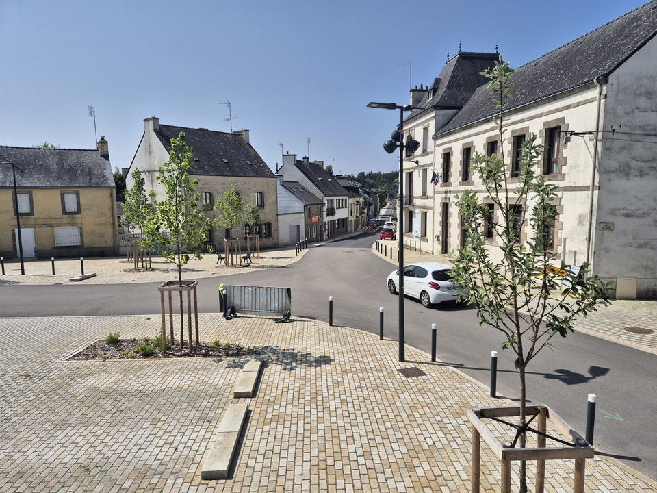 Priziac, Aménagement du centre bourg et des entrées : vue 3
