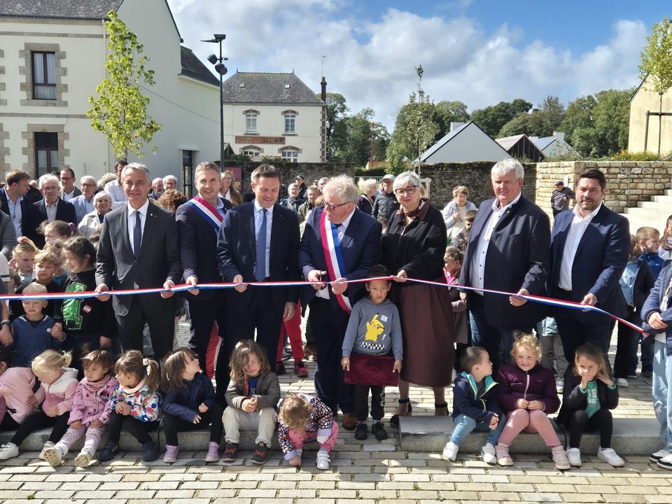 Priziac, Aménagement du centre bourg et des entrées : vue 5