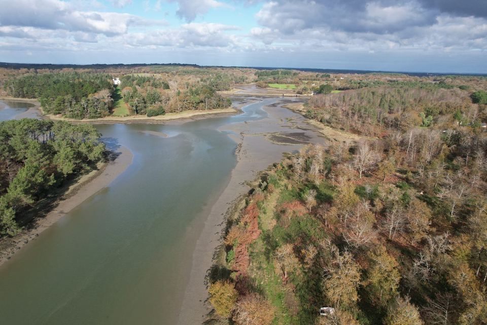 Carnac, Crach, La Trinité-sur-Mer, Réalisation d'un sentier côtier : vue 4