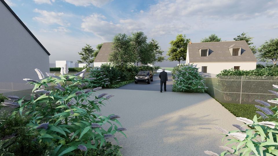 Saint-Servant-sur-Oust, La dent creuse : vue 4