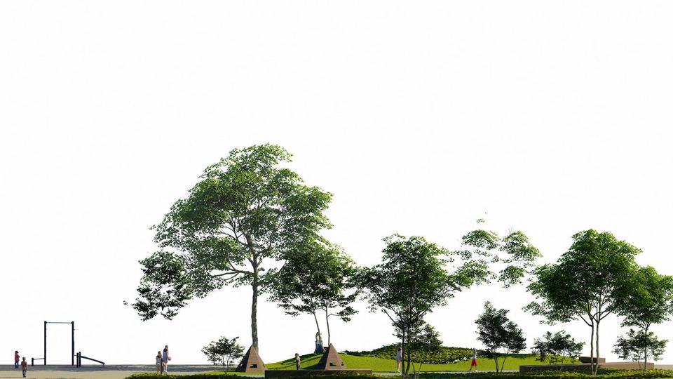 Vannes, La nature à l'école — École Prévert : vue 2